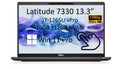 Dell Latitude 7330 7000 13.3" FHD Touch (12th Gen Intel Core i7-1265U vPro, 16GB RAM, 512GB NVMe SSD) Business Laptop, IR Webcam, Backlit, Thunderbolt 4, Win 11 Pro (Renewed)