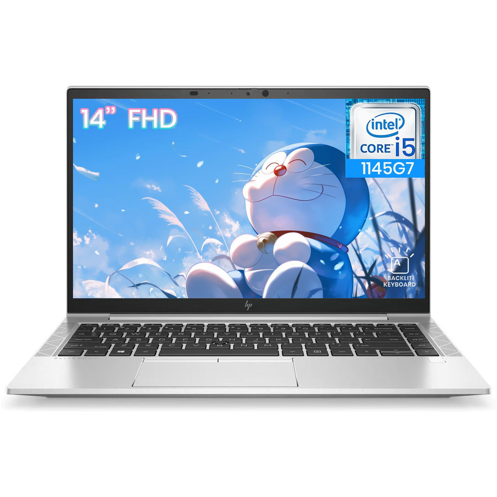 HP EliteBook 840 G8 Business Laptop, 14" FHD Notebook, 11th Gen Intel Core i5-1145G7, 16 GB RAM, 256 GB SSD, Backlit Keyboard, HDMI, Windows 11 Pro (Renewed)