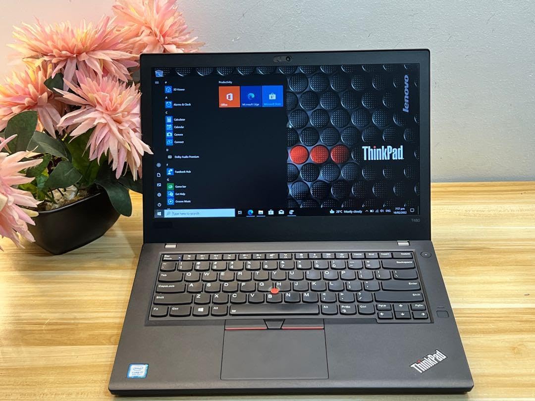 Lenovo ThinkPad T480 14" Laptop Business Netbook, Intel Dual Core i5-8250U up to 3.60GHz, 1TB SSD, 16GB DDR4 RAM, HDMI, Type-C, USB 3.0, SD Card Reader, Windows 11 Pro (Renewed)