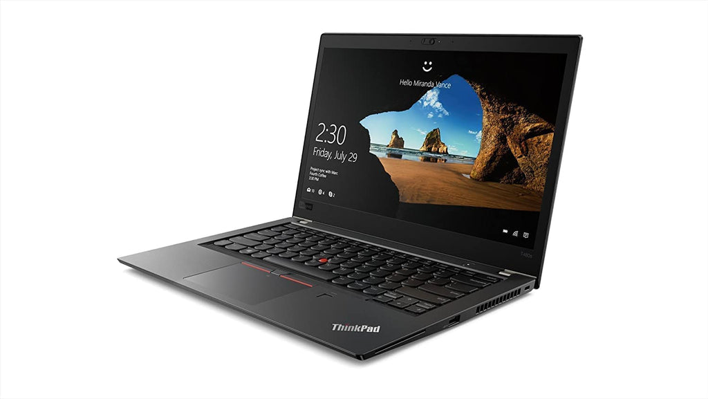 Lenovo ThinkPad T480s Business Laptop, 14.0 FHD (1920x1080), Intel Core i5-8350U 3.4 GHz, 16GB DDR4 RAM, 512GB M.2 NVME SSD, CAM, Bluetooth Windows 11 Pro (Renewed)