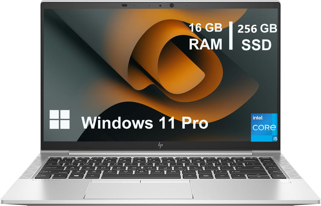 HP Elitebook 840 G8 Laptop, 14" FHD(1920 x 1080) Notebook, Intel Core i5-1145G7, 16GB RAM, 256GB SSD,Windows 11 Pro (Renewed)