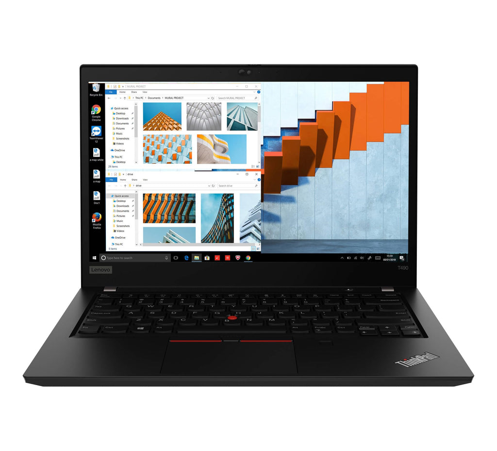 Lenovo T490 14" FHD Intel Core i5-8365U 1.6GHz, 8GB RAM, 512GB SSD, Windows 11 Pro 64bit, CAM (Renewed)