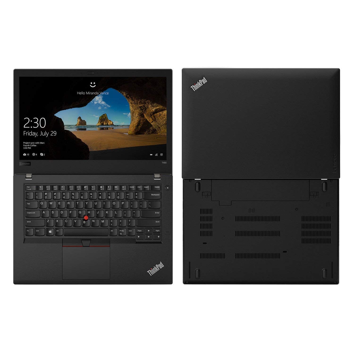 Lenovo ThinkPad T490 14" Touchscreen Laptop, Intel Core i5, 16GB RAM, 512GB SSD, Win11 Pro. (Renewed)