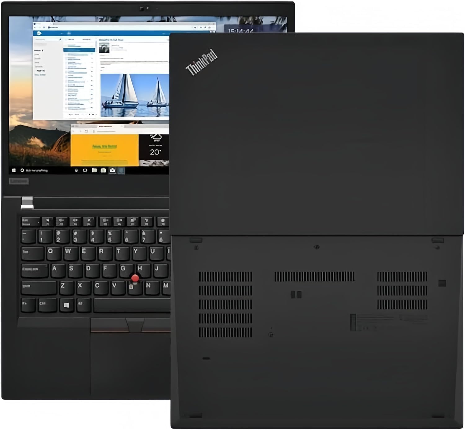 Lenovo ThinkPad T490 Business Laptop, 14"" FHD (1920x1080) Display, Intel Core i5-8365U Processor 1.6-4.1GHz, 16GB RAM, 256GB SSD, Windows 10 Pro 64-bit, Black (Renewed)