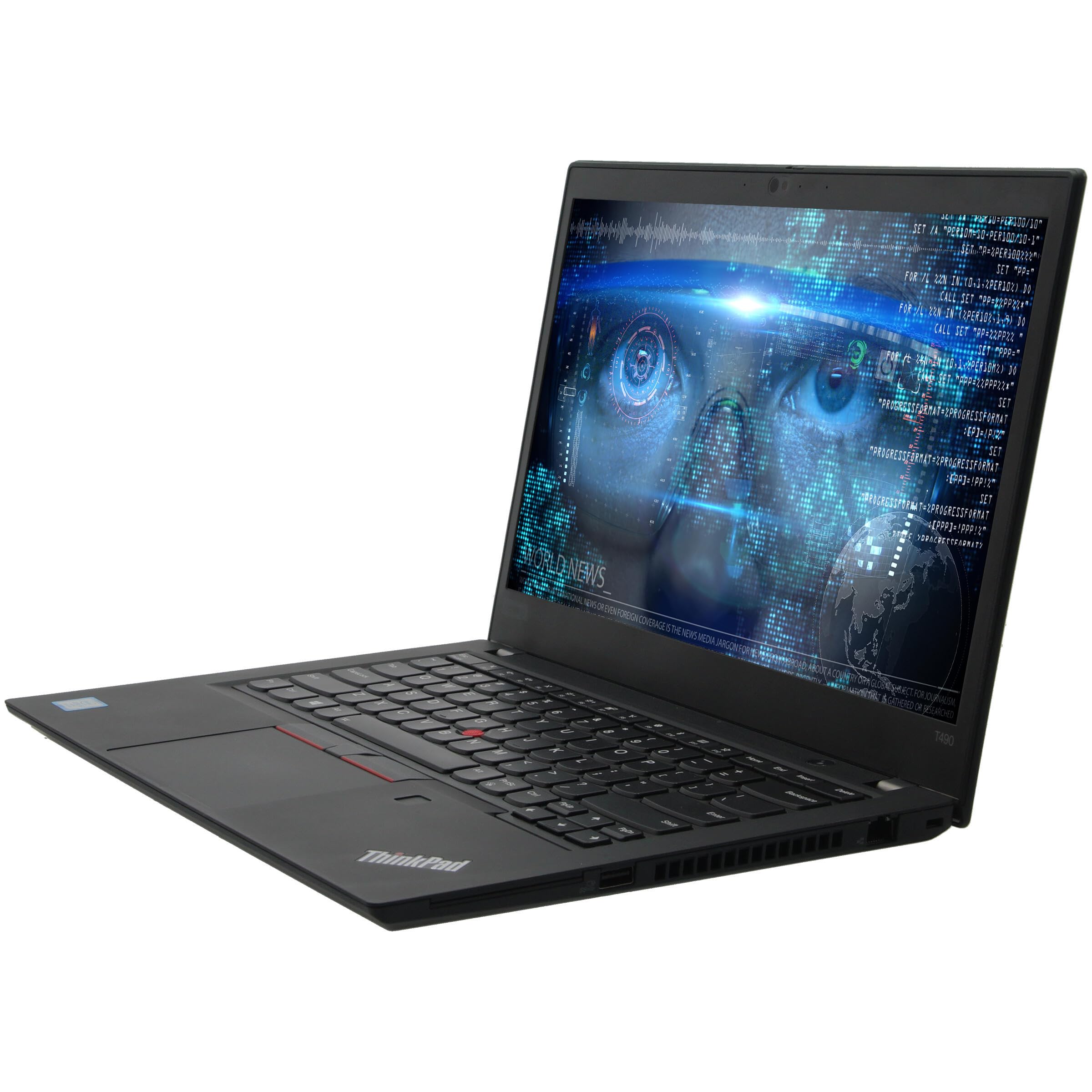 Lenovo ThinkPad T490 14'' FHD (1920 x 1080) IPS Business Laptop Computer, Intel Core i5-8365U Processor Notebook PC, 16 GB RAM, 256 GB SSD, HDMI, Type-C, Windows 11 Pro (Renewed)