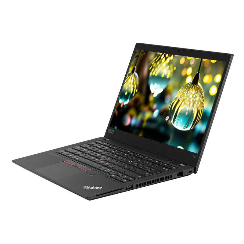 Lenovo ThinkPad T490 14.0" FHD Laptop Computer, 8th Gen Intel Core i5-8365U, 16GB DDR4 RAM, 256GB SSD, Type-C, WiFi BT Windows 11 Pro 64-bit (Renewed)