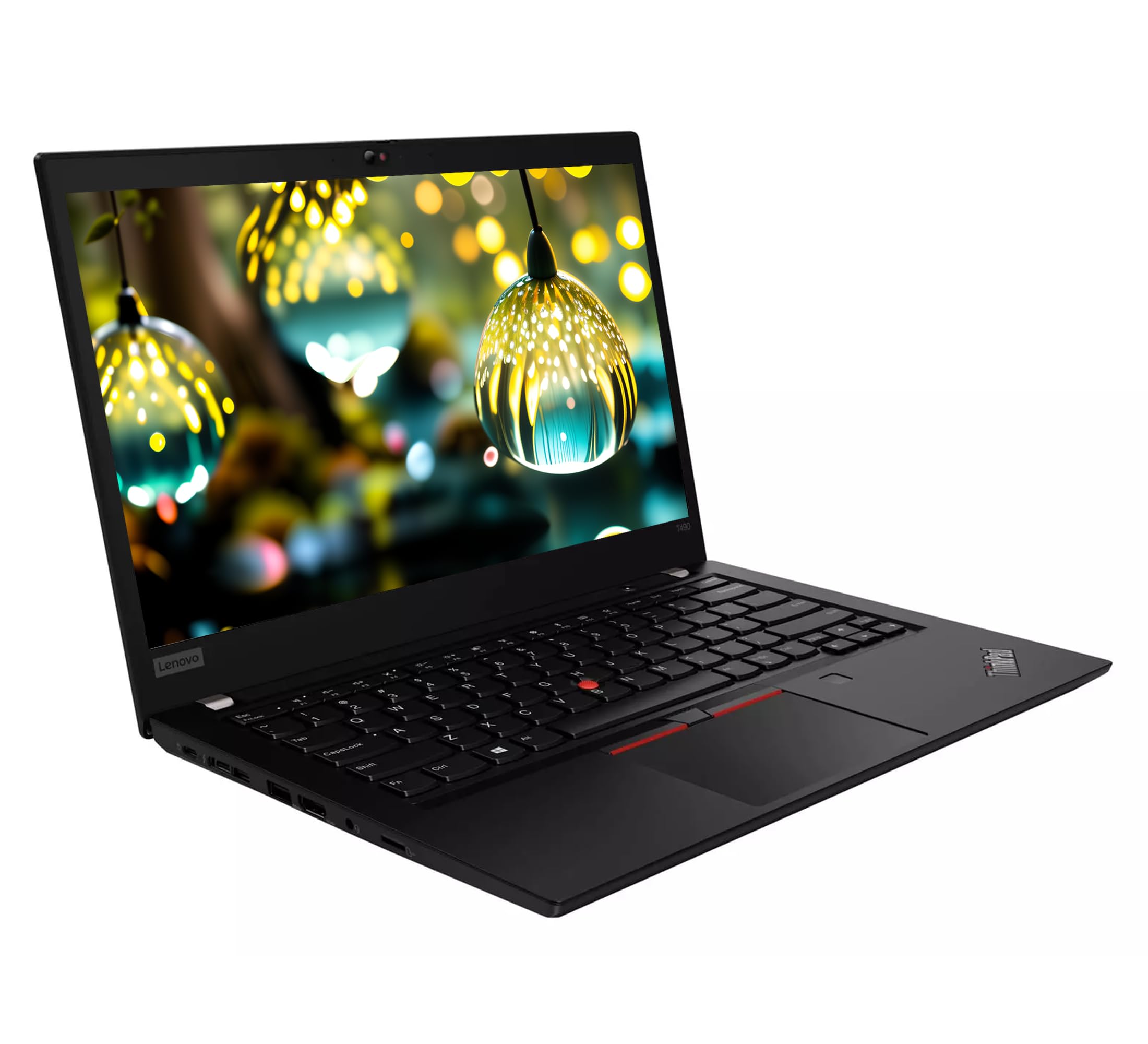 Lenovo ThinkPad T490 14.0" FHD Laptop Computer, 8th Gen Intel Core i5-8365U, 16GB DDR4 RAM, 256GB SSD, Type-C, WiFi BT Windows 11 Pro 64-bit (Renewed)